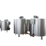 500L Electric heating pipes double jacketed chocolate melting tank