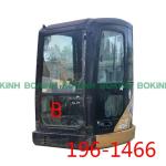 196-1466 CATERPILLAR Cab Tempered Glass Front Dwon Position B Windshield