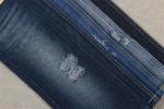 GOTS 13.5 Oz 100% Cotton Denim Fabric No Stretch Blue Recycled