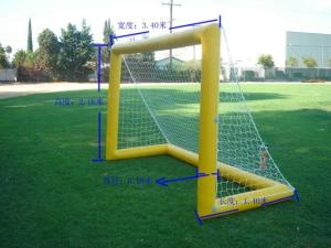 Quality Entermainment Inflatable Football Goal Net Playground Inflatable Amusement Park wholesale