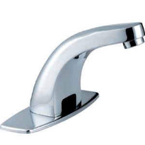 Quality AC 220V Hospital Automatic Sensor Faucet / Brass Hands Free Bathroom Tap wholesale