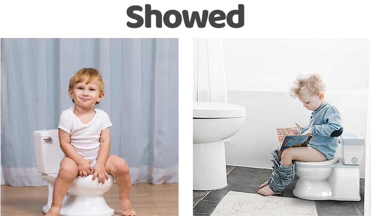 Large Square Type Multifunction Childrens Pink/White/Blue Potty Toilet with Music Toys