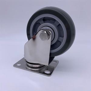 Quality SS Industrial Stainless Steel Caster Wheels Harsh environments 4 Inch wholesale