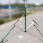 Lightweight 6M 18M Movable Antenna Mast Tower