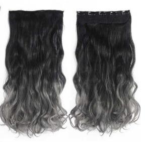 Quality Ombre Synthetic Hair Extensions , Synthetic One Piece Hair Extensions wholesale