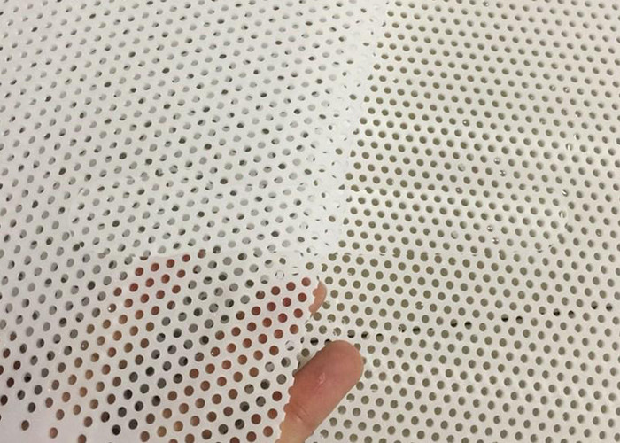 10mm Thick Plastic Perforated Sheet With Round Square Ellipse Hole