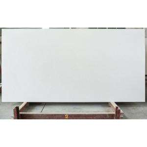 Quality Non Porous 3000*1500MM Wtite Glass Quartz For Bathroom Vanity Top wholesale