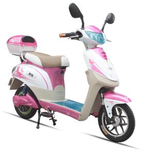 Quality 350W Pink Adult Electric Scooter , Battery Operated Scooter With 350W - 450W Motor wholesale