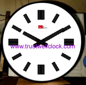 Quality Slave clocks, anolog wall clocks 60cm 1m00cm 39 inch 3feet diameters - Good Clock(Yantai) Trust-Well Co.,Ltd wholesale