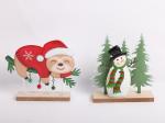 Metal Christmas Ornaments Indoor Decorations Durable Iron Handicrafts Support