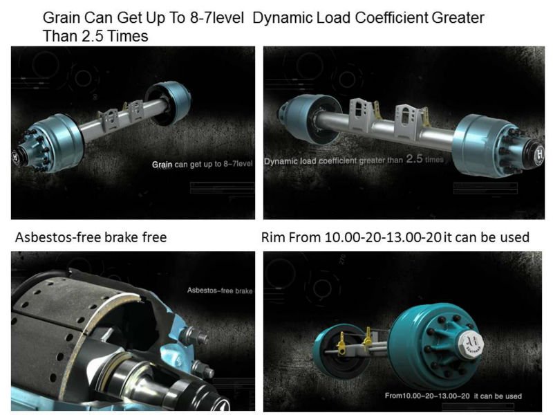 10 hole American type Axle