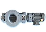 Stable Output Impeller Feeder , Rotary Valve 300mm Diamter Convenient