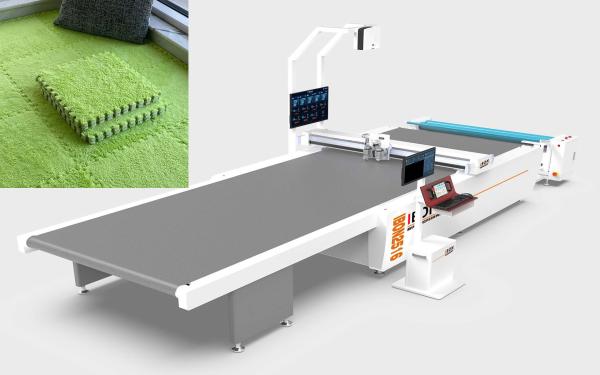 Cheap Custom Upholstered Furniture Cutting | Computer controlled knife cutting / knife cutter for sale