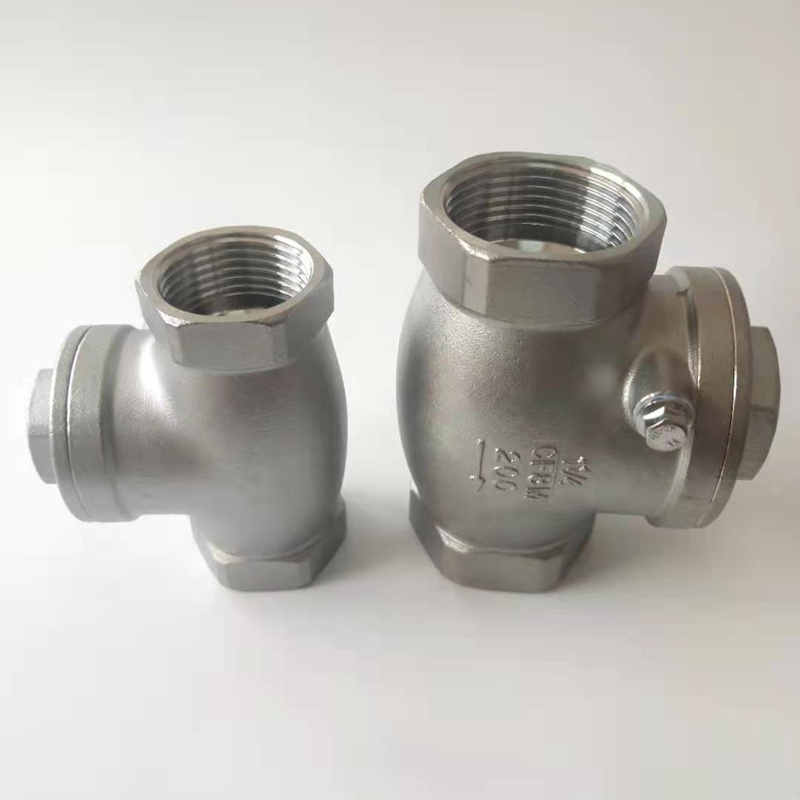 DN50 Stainless Steel 304 Metal Seated Swing Check Valve