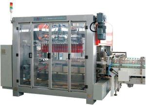 Quality Carbonated / Pure Water Bottle Packing Machine With Rocker Arm Institution wholesale