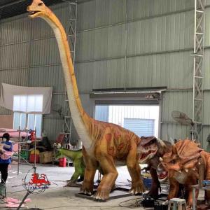 Quality Jurassic World Dinosaur Realistic Animatronic Dinosaur Brachiosaurus Model wholesale
