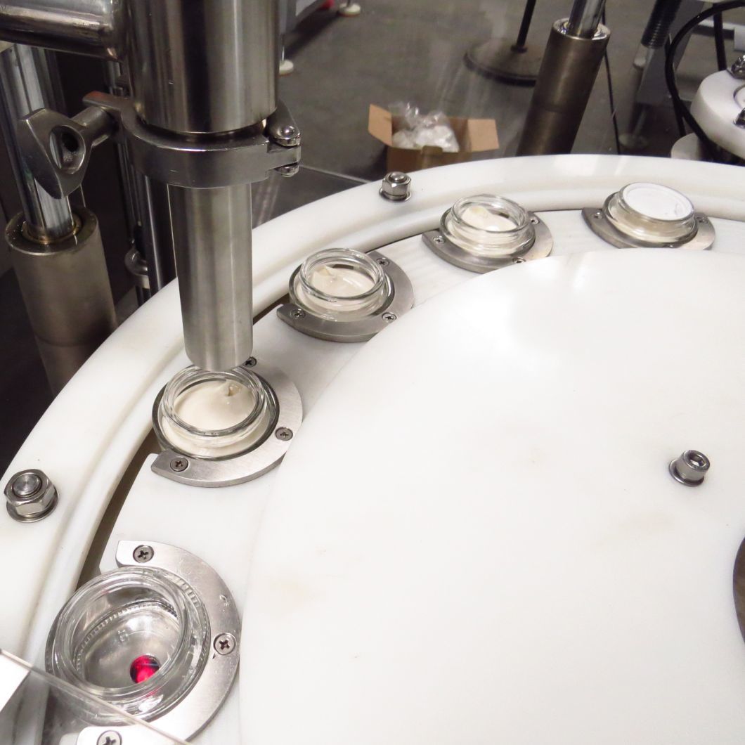 Cosmetic Bottle Equipment Automatic Cosmetics Liquid Paste Cream Cosmetic Filling Machine