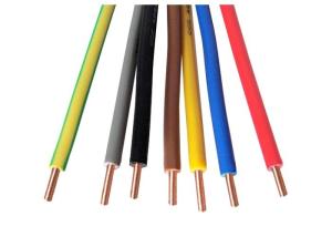 Quality H07V-U Solid / Stranded Copper Single - Core House Wiring Cable wholesale