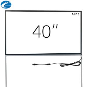 Quality Aluminum IR Multi Touch Frame 40 Inch Touch Screen Overlay wholesale
