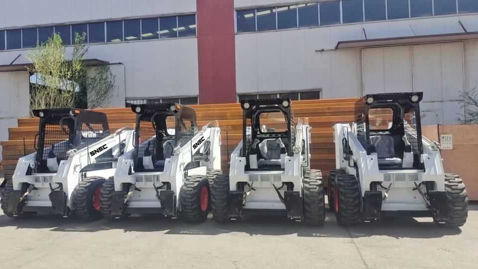 30 HP Mini Skid Steer Loader JC45 Power And Efficiency Heavy Duty Wheel Loader