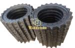 Heavy Machinery Undercarriage Spare Parts Sprocket Rim For Excavator E300 E300b