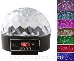 Quality Mini LED DMX512 DJ Disco Decoration Six Colors Crystal Ball Light wholesale