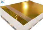 3mm Gold Acrylic Sheet Plastic Perspex Boards For Decoration