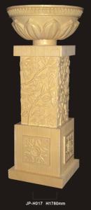 Quality Waterproof And Fireproof Sandstone Garden Flower Containers With Elegant Design wholesale