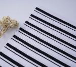 Pure Cotton Striped Knit Fabric 175cm 185gsm Soft Sweatshirt Cloth