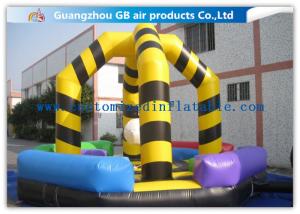 Quality Hitting Ball Game Field Inflatable Boxing Bouncer Jumping Inflatable Sports Games wholesale