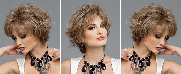 12 Inch Synthetic Hair Curly Short Blonde Wigs 100% High Temperature Wire Wigs For Adult