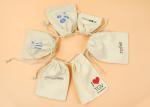 Gift Jewelry Package Cotton Drawstring Bag With Different Logo Printing