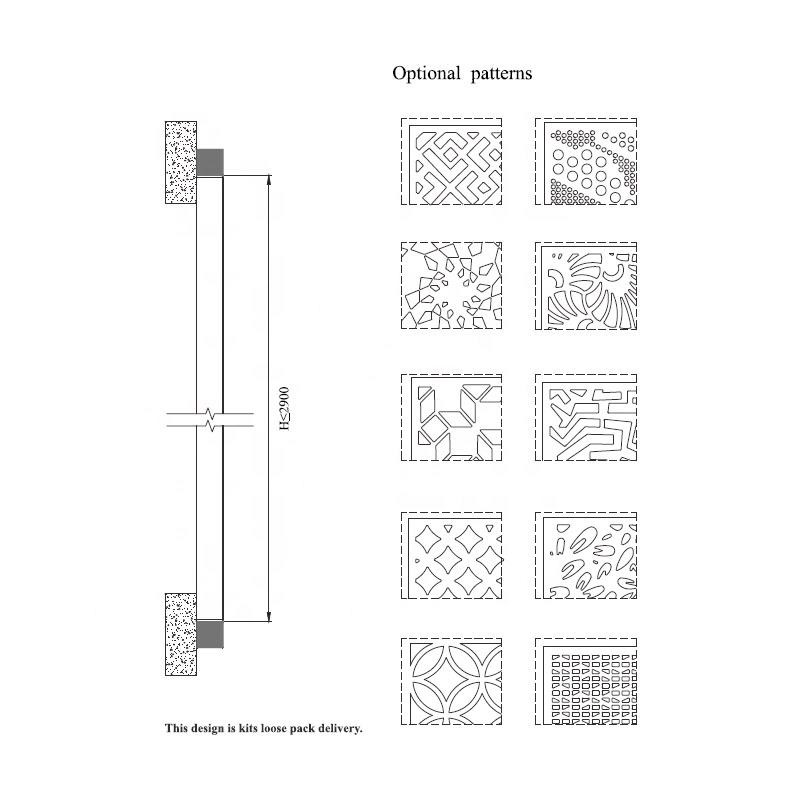 Exterior 4mm 50*50mm Glazed Aluminum Curtain Walls