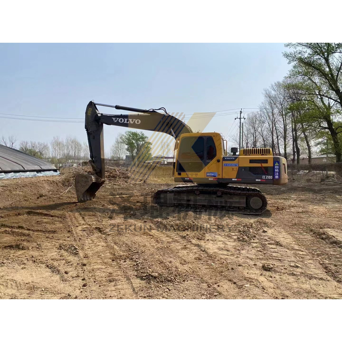 VOLVO Engine 210 EC210 BLC Excavator in Shanghai with and Affordable Prices from Shanghai