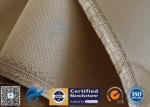 Brown 800℃ Silica Fabric High Temp 1200GSM 50M Roll Anti Corrosion Sealing
