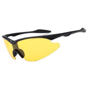 Quality Outdoor Men Bike BSCI SGS Half Frame Glasses Windproof Sports Polarized Sunglasses wholesale