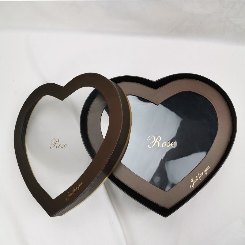 High Quality China Wholesale Custom Logo Printing Heart Shape Wedding Festival Gift Packaging Cardboard Box for Chocolates Cookies Candies Prensents