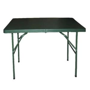 Quality Foldable Reinforced Blow Molded Military Table Green Camping Dining Table Outdoor Training Table wholesale