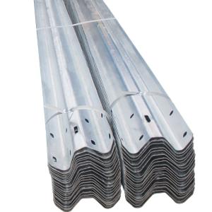 Quality Highway GS4 Guardrail Hot Dipped Galvanized Steel W Beam for Road Traffic Safety wholesale
