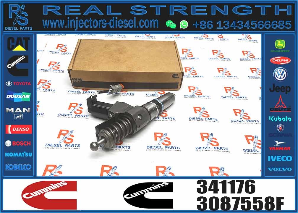 Real Fuel Injector Assembly 341176 For Cummins Engine N14 Series