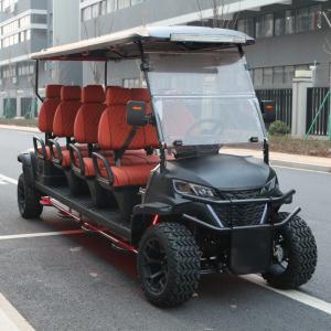 Quality 72V Lithium Battery 8 Seat Luxury Battery Powered Electric Golf Cart Buggy CE Approved China Made wholesale