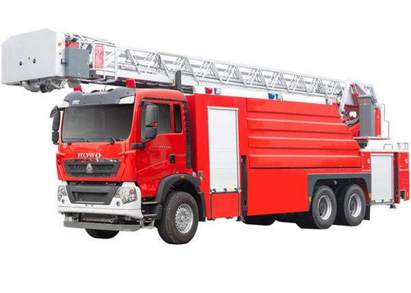 Sinotruk HOWO 32m Aerial Ladder Rescue Fire Fighting Truck Specialized Vehicle