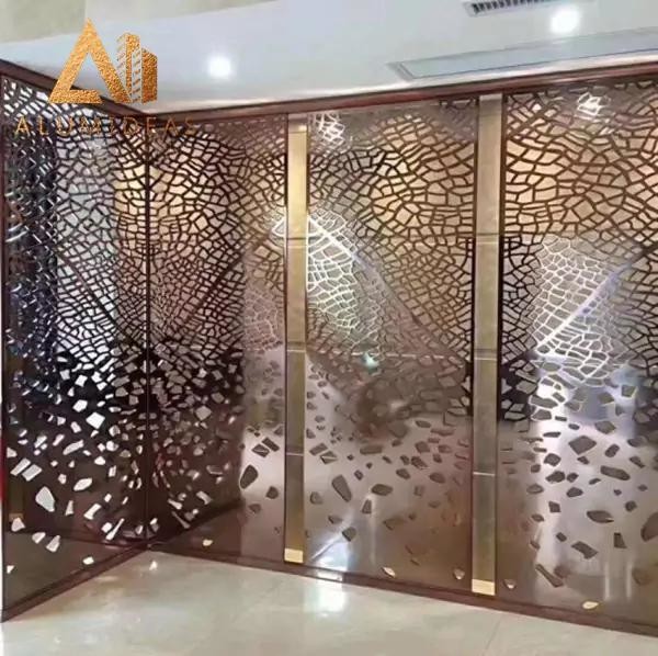 4mm Aluminum Perforated Decorative Metal Screen Panels