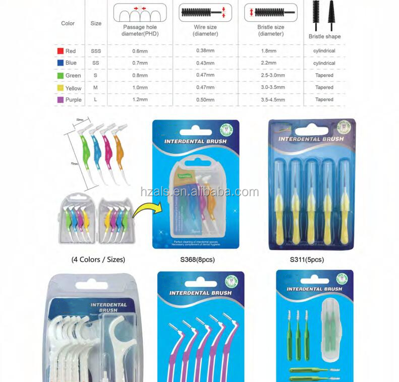 Oral Care Ortho Floss Picks with MFDS Safety Standard and Flass/Floss Sticks