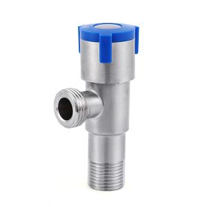 Quality 175g Faucet Angle Valve For Kitchen SS304 Brushed Shut Off wholesale