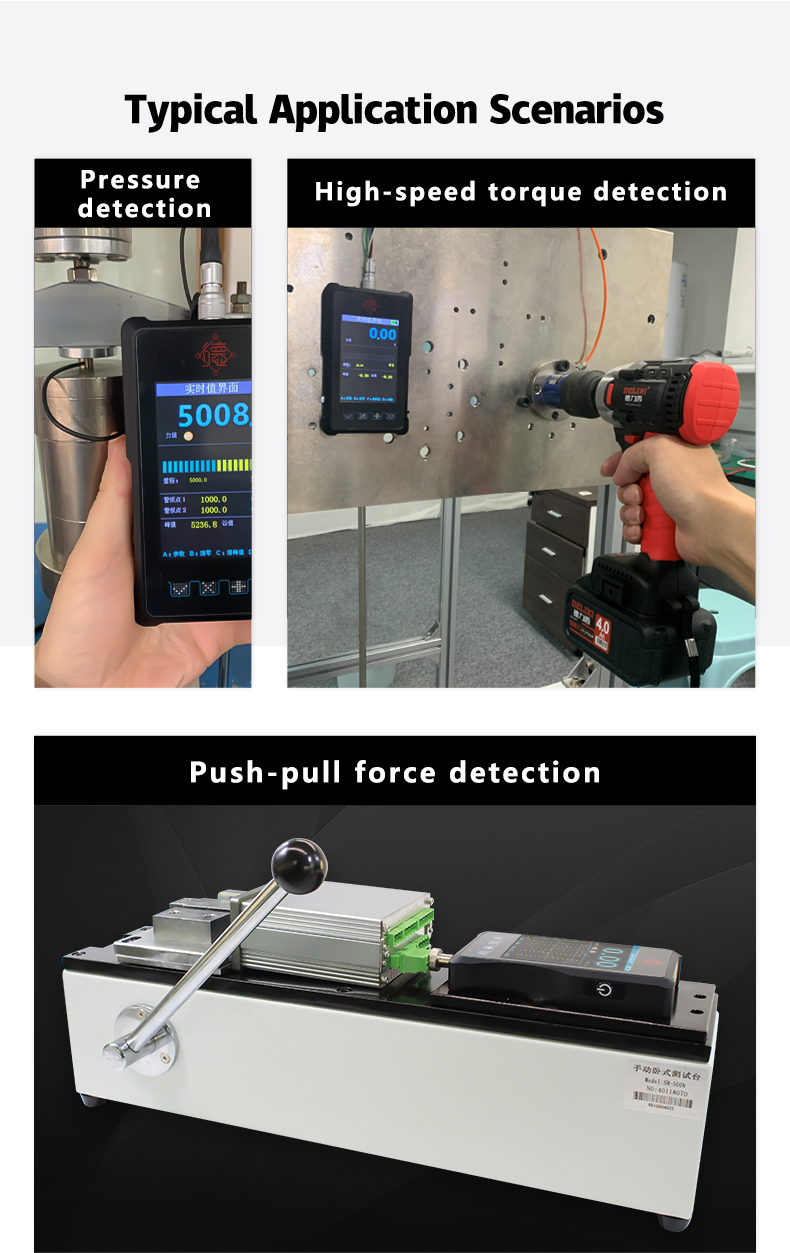 Wireless Load Cell Force Measuring Instruments Tension Digital Force Gauge Load Cell With Indicator
