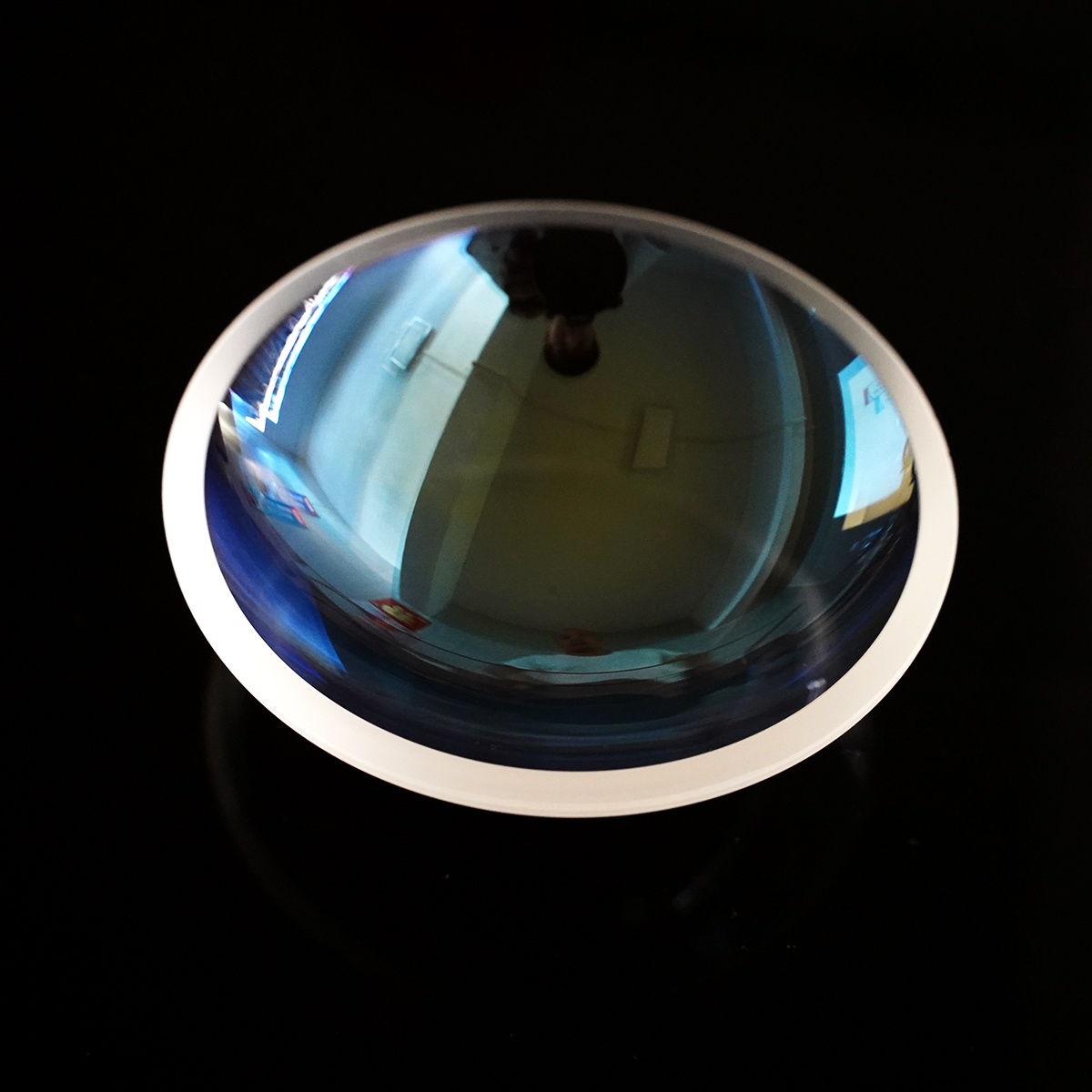 Round Convex Meniscus Lens