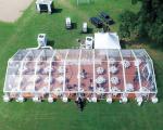 Transparent Aluminum Frame Tent Fixation Way Wedding Marquee Tent