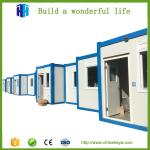 Steel frame modular homes prefab camp house flatpack office container