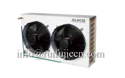 Black Or White Body Two Fans Condenser Unit For Air Conditioner , CC Approval